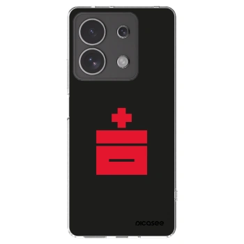 Picasee silikonski prozorni ovitek za Xiaomi Redmi Note 13 4G - Le Plastenciaga