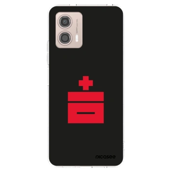 Picasee silikonski prozorni ovitek za Motorola Moto G53 5G - Le Plastenciaga