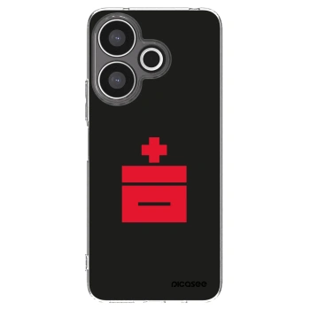 Picasee silikonski prozorni ovitek za Xiaomi Redmi 13 4G - Le Plastenciaga