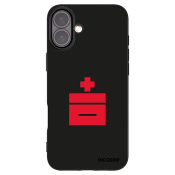 Picasee silikonski črni ovitek za Apple iPhone 16 Plus - Le Plastenciaga