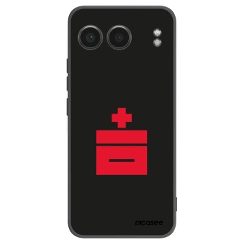 Picasee silikonski črni ovitek za OnePlus Nord 4 - Le Plastenciaga