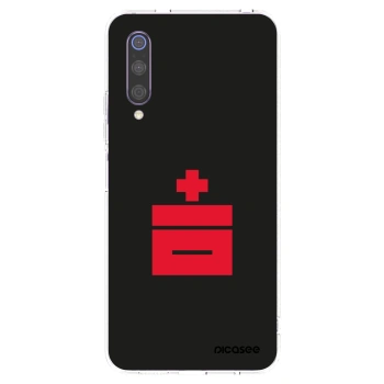 Picasee silikonski prozorni ovitek za Xiaomi Mi 9 - Le Plastenciaga