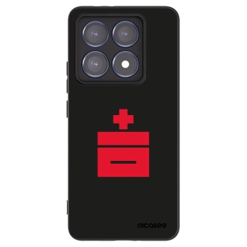 Picasee silikonski črni ovitek za Xiaomi 14T Pro - Le Plastenciaga