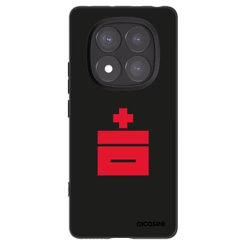 Picasee silikonski črni ovitek za Xiaomi Redmi Note 14 Pro+ 5G - Le Plastenciaga