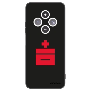 Picasee silikonski črni ovitek za Xiaomi Redmi 14C - Le Plastenciaga