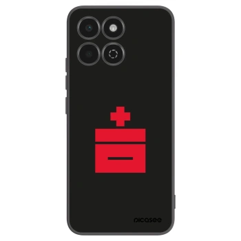 Picasee silikonski črni ovitek za Honor 200 Smart 5G - Le Plastenciaga