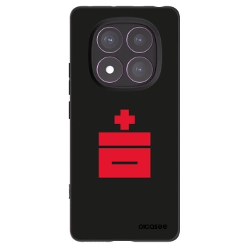 Picasee silikonski črni ovitek za Xiaomi Redmi Note 14 Pro 4G - Le Plastenciaga