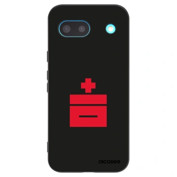 Picasee silikonski črni ovitek za Google Pixel 8a - Le Plastenciaga