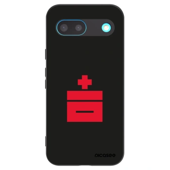 Picasee silikonski črni ovitek za Google Pixel 8 - Le Plastenciaga