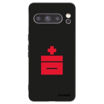 Picasee silikonski črni ovitek za Google Pixel 8 Pro - Le Plastenciaga