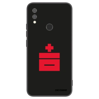 Picasee silikonski črni ovitek za Xiaomi Redmi Note 7 - Le Plastenciaga