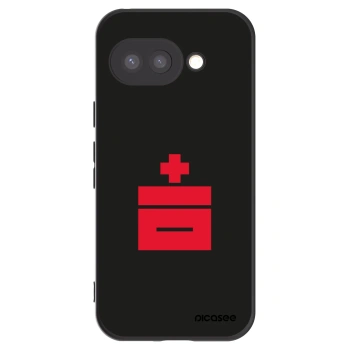 Picasee silikonski črni ovitek za Google Pixel 9a - Le Plastenciaga