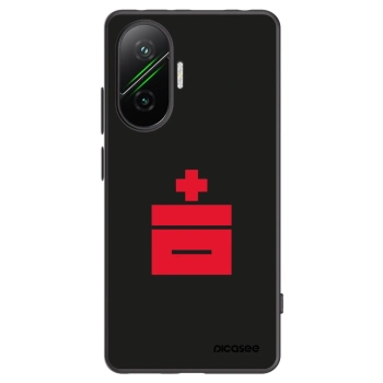 Picasee silikonski črni ovitek za Xiaomi Poco F7 5G - Le Plastenciaga