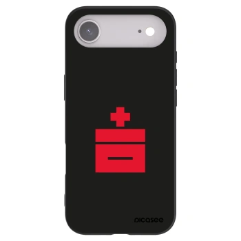 Picasee silikonski črni ovitek za Apple iPhone Air - Le Plastenciaga