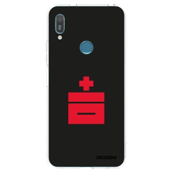 Picasee silikonski prozorni ovitek za Huawei Y6 2019 - Le Plastenciaga