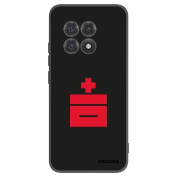 Picasee silikonski črni ovitek za OnePlus 13R 5G - Le Plastenciaga