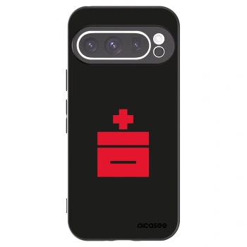 Picasee silikonski črni ovitek za Google Pixel 9 Pro XL - Le Plastenciaga