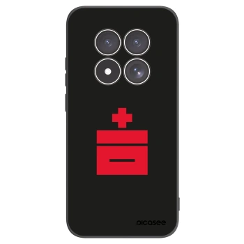 Picasee silikonski črni ovitek za Xiaomi Redmi Note 15 Pro 4G - Le Plastenciaga