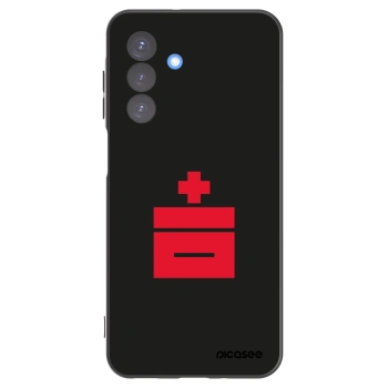 Picasee silikonski črni ovitek za Samsung Galaxy A17 5G - Le Plastenciaga