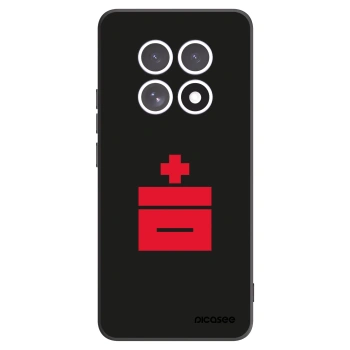 Picasee silikonski črni ovitek za Xiaomi Redmi Note 15 - Le Plastenciaga