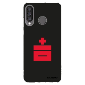 Picasee silikonski prozorni ovitek za Huawei P30 Lite - Le Plastenciaga