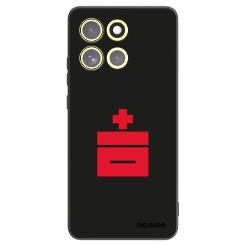 Picasee silikonski črni ovitek za Motorola Moto G86 Power 5G - Le Plastenciaga