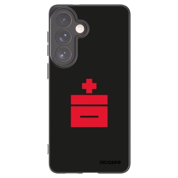 Picasee silikonski črni ovitek za Samsung Galaxy S26+ - Le Plastenciaga