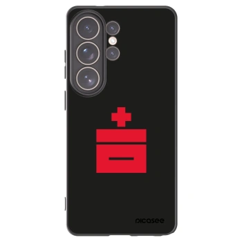 Picasee silikonski črni ovitek za Samsung Galaxy S26 Ultra - Le Plastenciaga