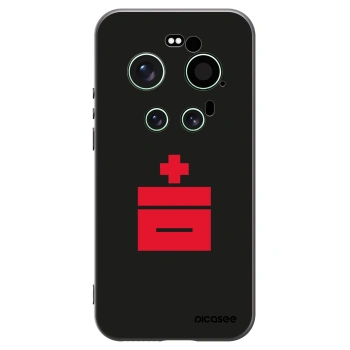 Picasee silikonski črni ovitek za Xiaomi 17 Ultra - Le Plastenciaga