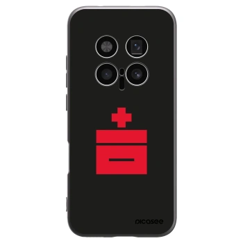 Picasee silikonski črni ovitek za Honor Magic8 Pro 5G - Le Plastenciaga