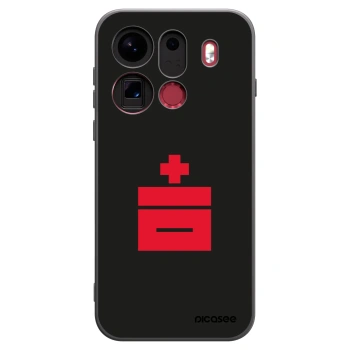 Picasee silikonski črni ovitek za OPPO Find X9 Pro - Le Plastenciaga