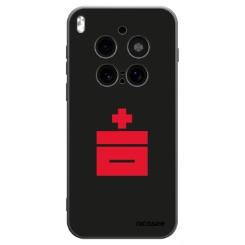 Picasee silikonski črni ovitek za Vivo X300 Pro - Le Plastenciaga