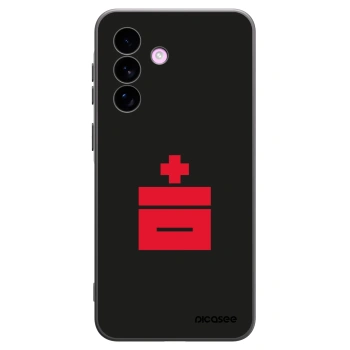 Picasee silikonski črni ovitek za Samsung Galaxy A57 5G - Le Plastenciaga