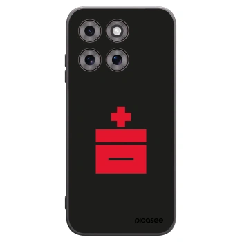 Picasee silikonski črni ovitek za Motorola Moto G77 - Le Plastenciaga