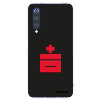 Picasee silikonski prozorni ovitek za Xiaomi Mi 9 SE - Le Plastenciaga
