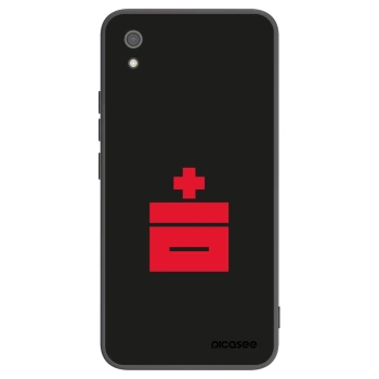 Picasee silikonski črni ovitek za Xiaomi Redmi 7A - Le Plastenciaga