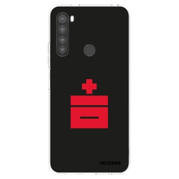 Picasee silikonski prozorni ovitek za Xiaomi Redmi Note 8 - Le Plastenciaga