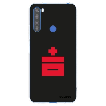 Picasee silikonski prozorni ovitek za Xiaomi Redmi Note 8T - Le Plastenciaga