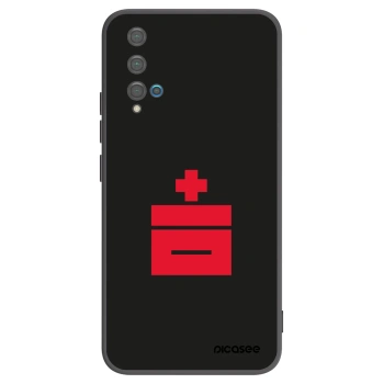 Picasee silikonski črni ovitek za Huawei Nova 5T - Le Plastenciaga
