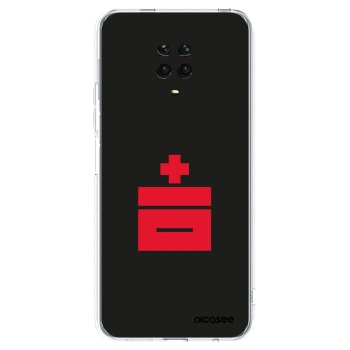 Picasee silikonski prozorni ovitek za Xiaomi Redmi Note 9S - Le Plastenciaga