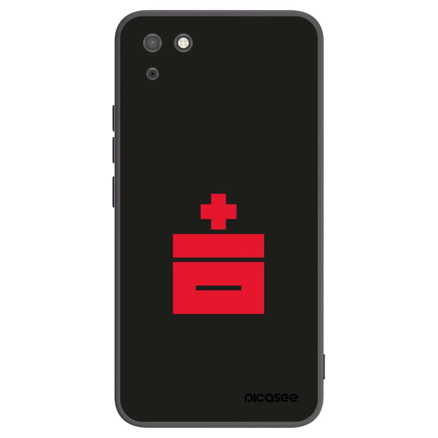 Picasee silikonski črni ovitek za Huawei Y5P - Le Plastenciaga