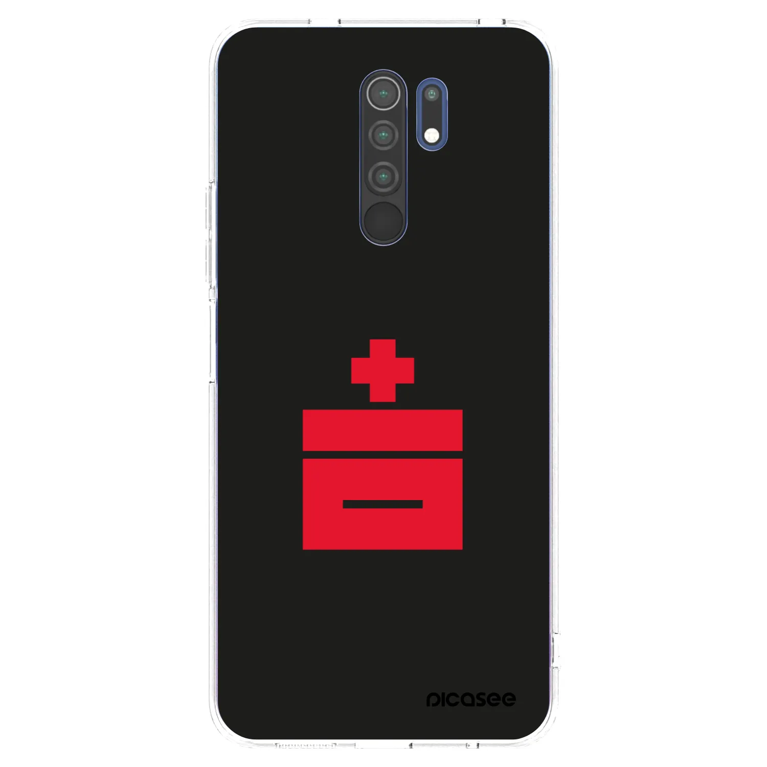 Picasee silikonski prozorni ovitek za Xiaomi Redmi 9 - Le Plastenciaga