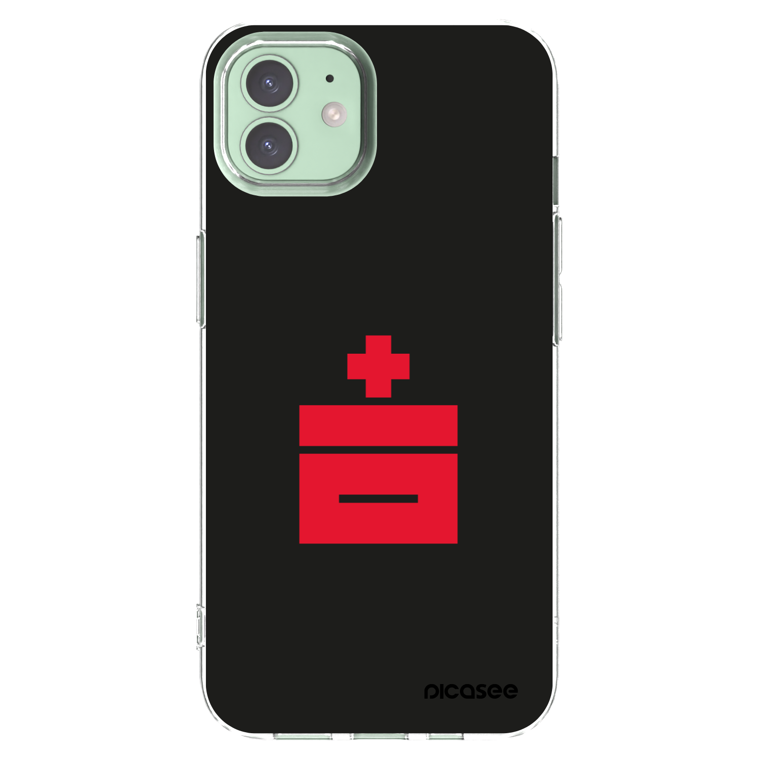 Picasee silikonski prozorni ovitek za Apple iPhone 12 Pro - Le Plastenciaga