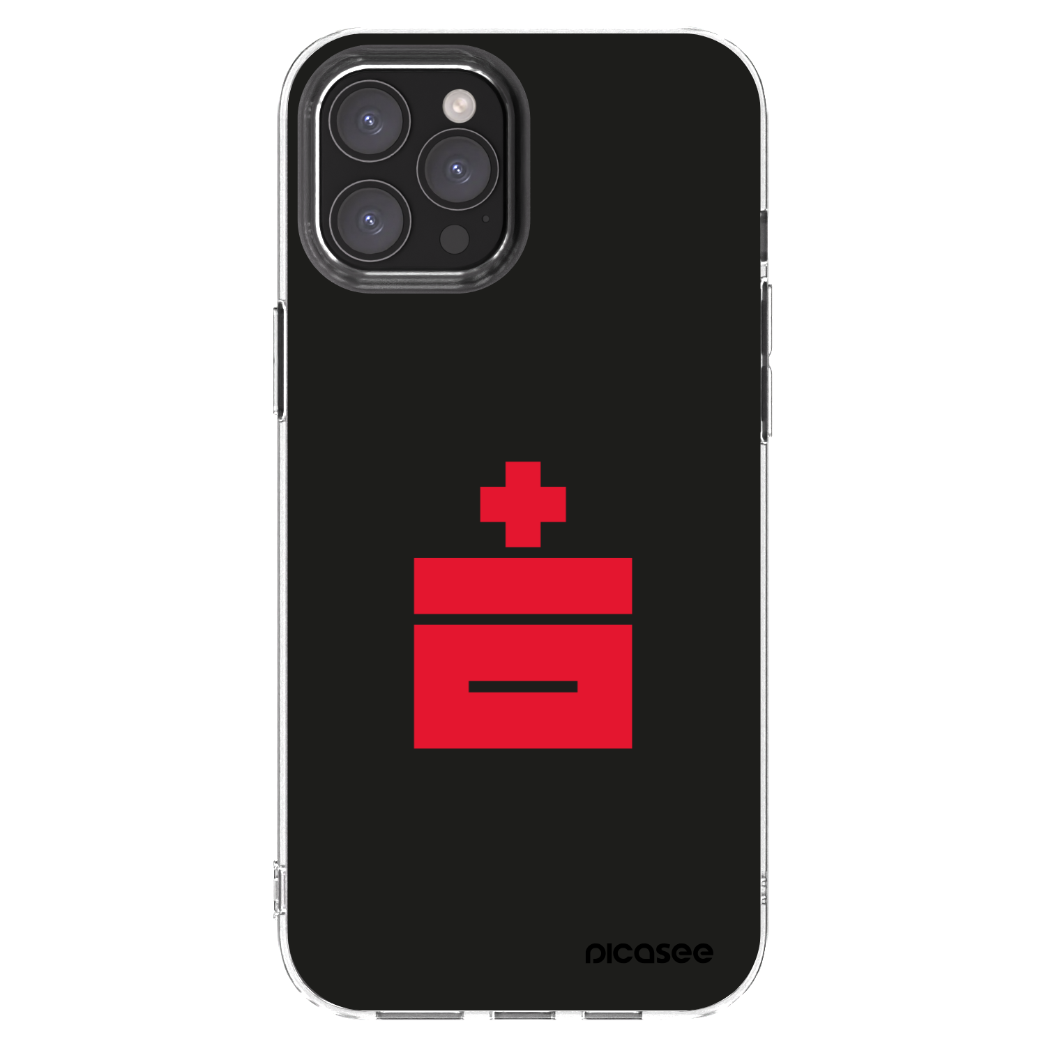 Picasee silikonski prozorni ovitek za Apple iPhone 12 Pro Max - Le Plastenciaga