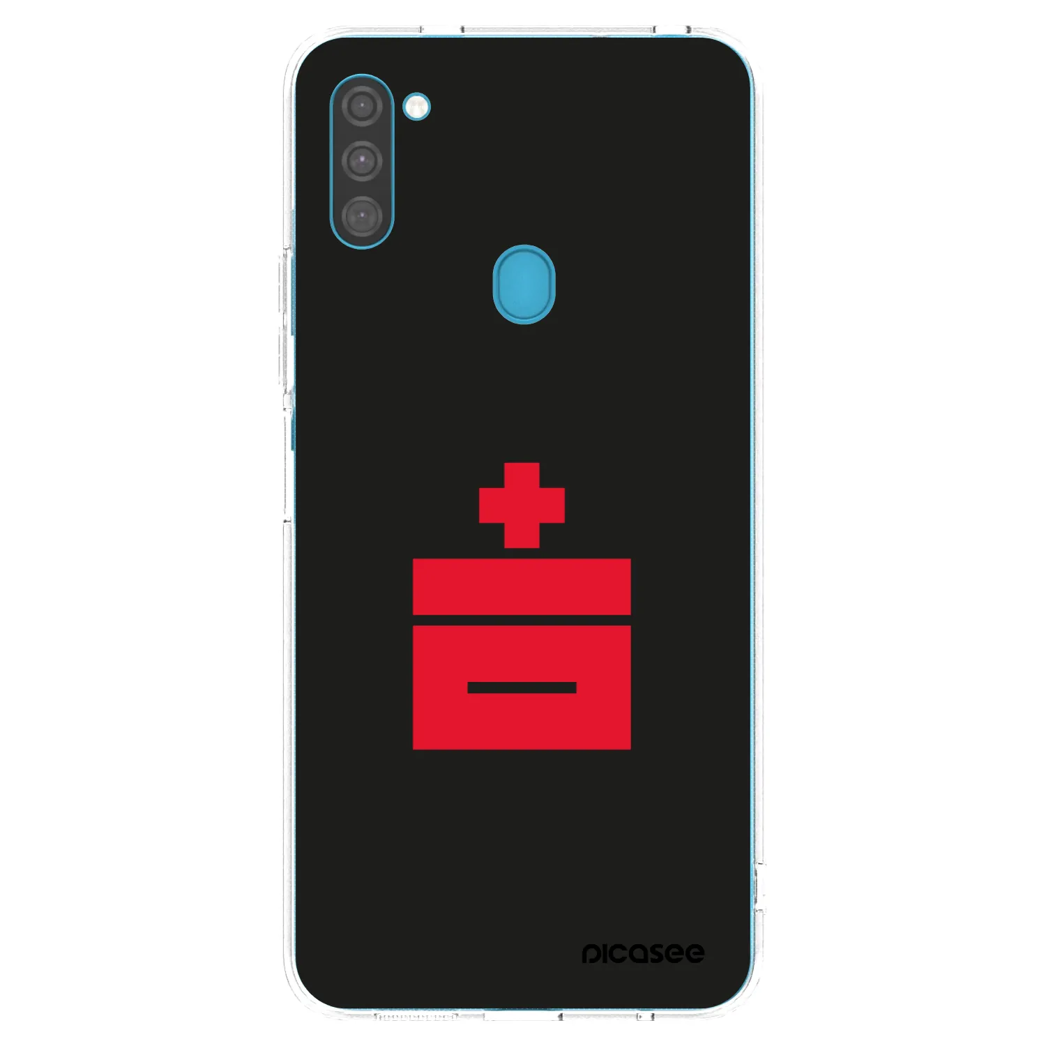 Picasee silikonski prozorni ovitek za Samsung Galaxy M11 - Le Plastenciaga