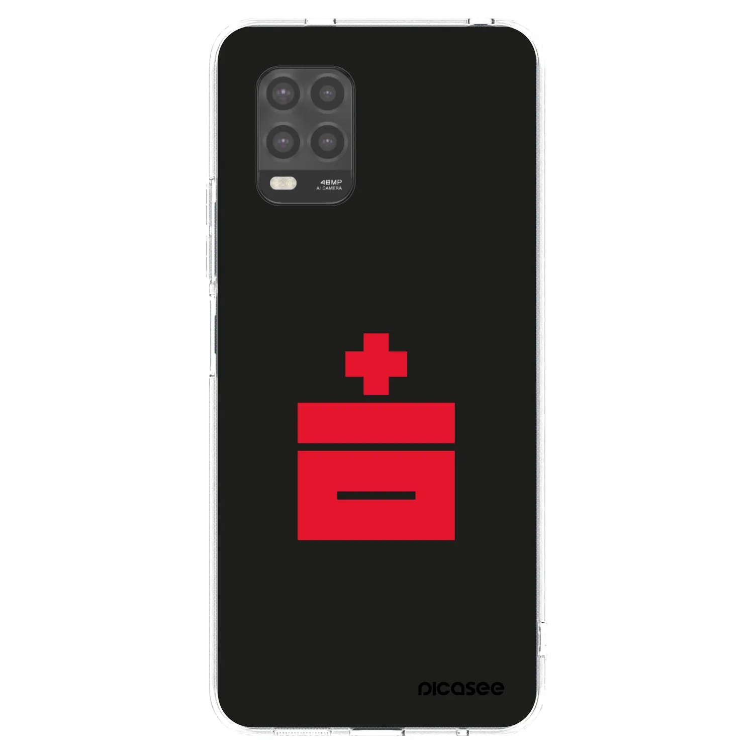 Picasee silikonski prozorni ovitek za Xiaomi Mi 10 Lite - Le Plastenciaga