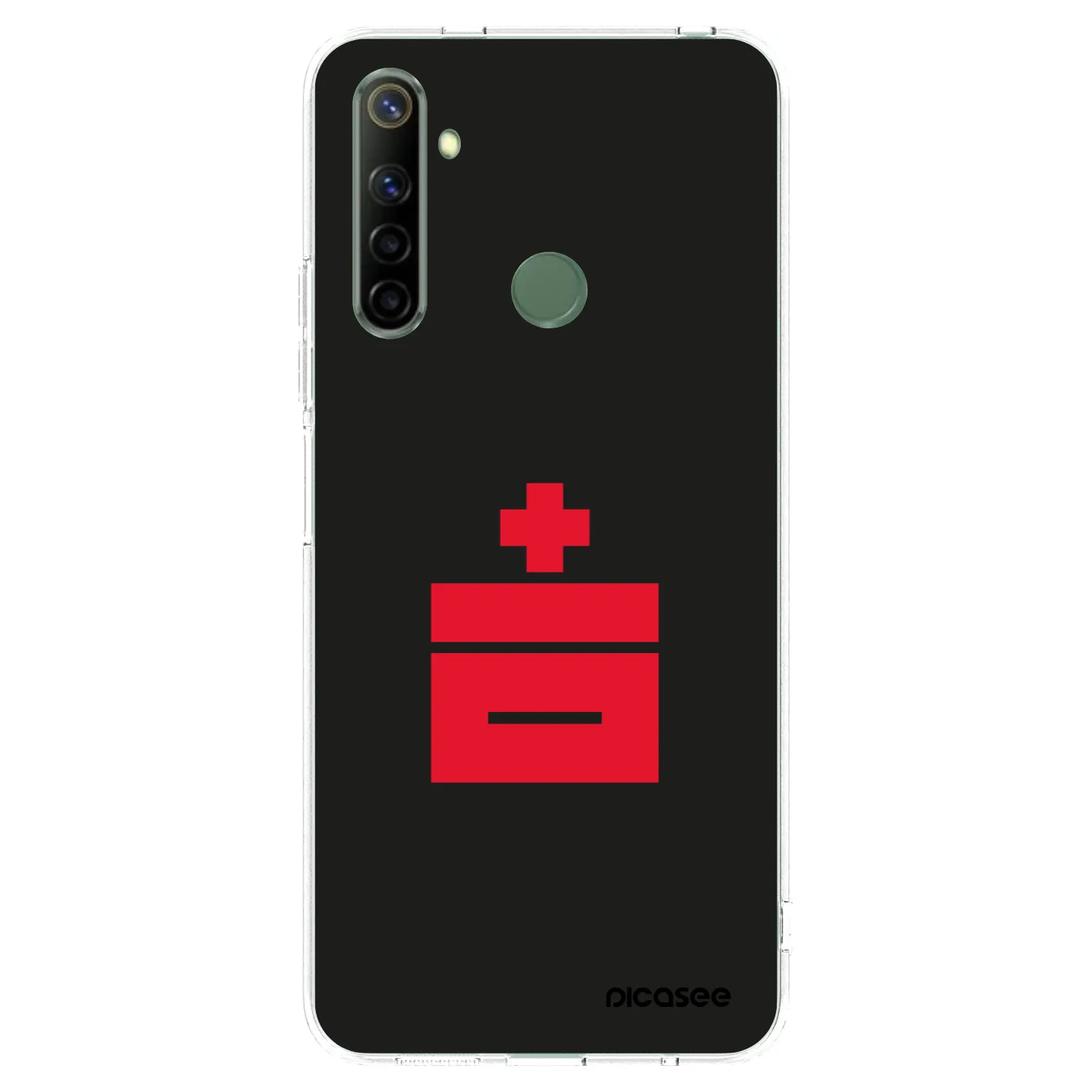Picasee silikonski prozorni ovitek za Realme 6i - Le Plastenciaga
