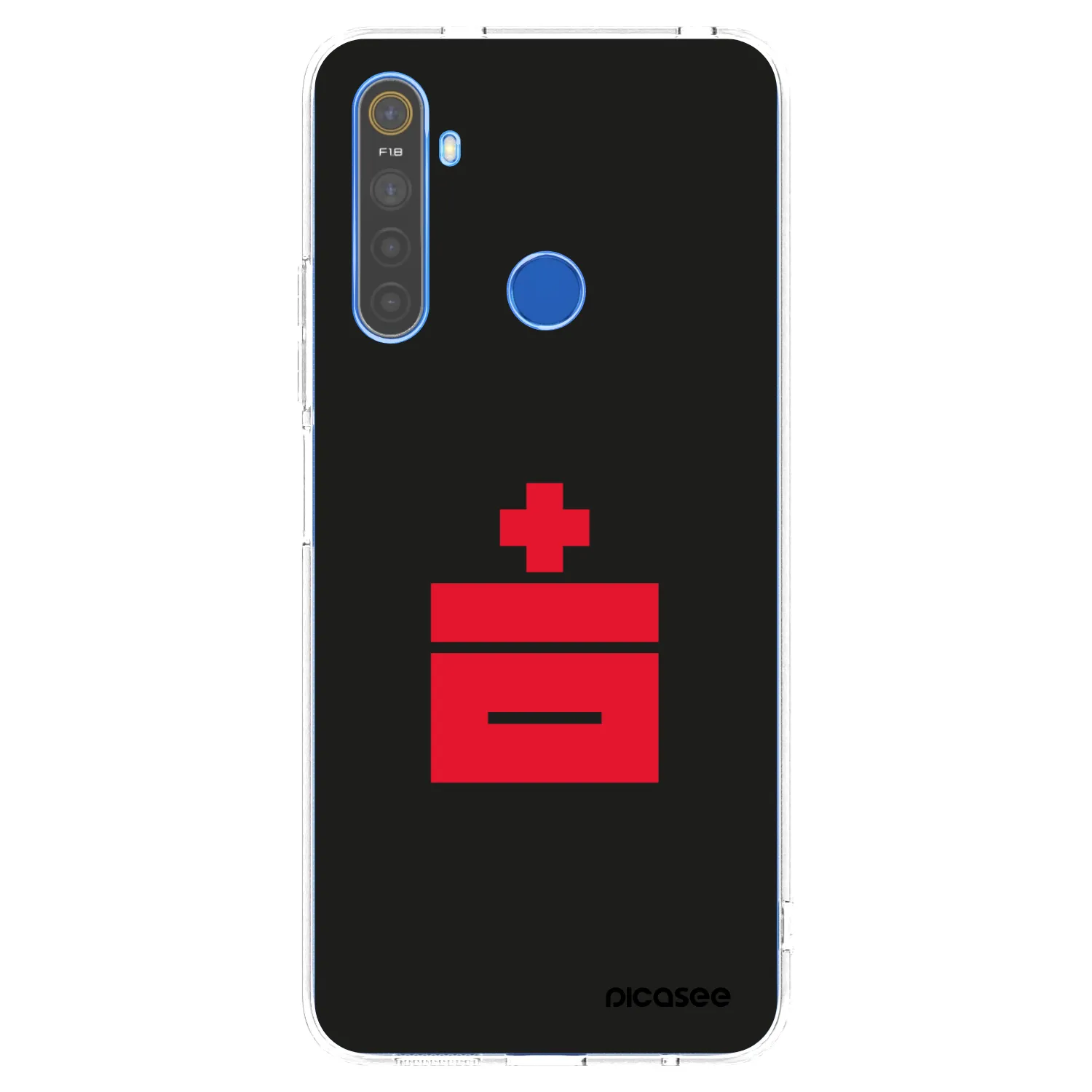 Picasee silikonski prozorni ovitek za Realme 5 - Le Plastenciaga