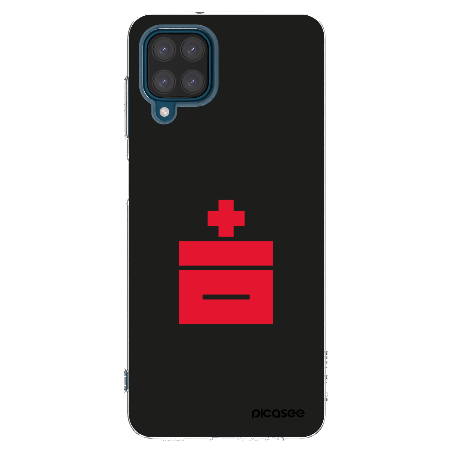 Picasee silikonski prozorni ovitek za Samsung Galaxy A12 A125F - Le Plastenciaga