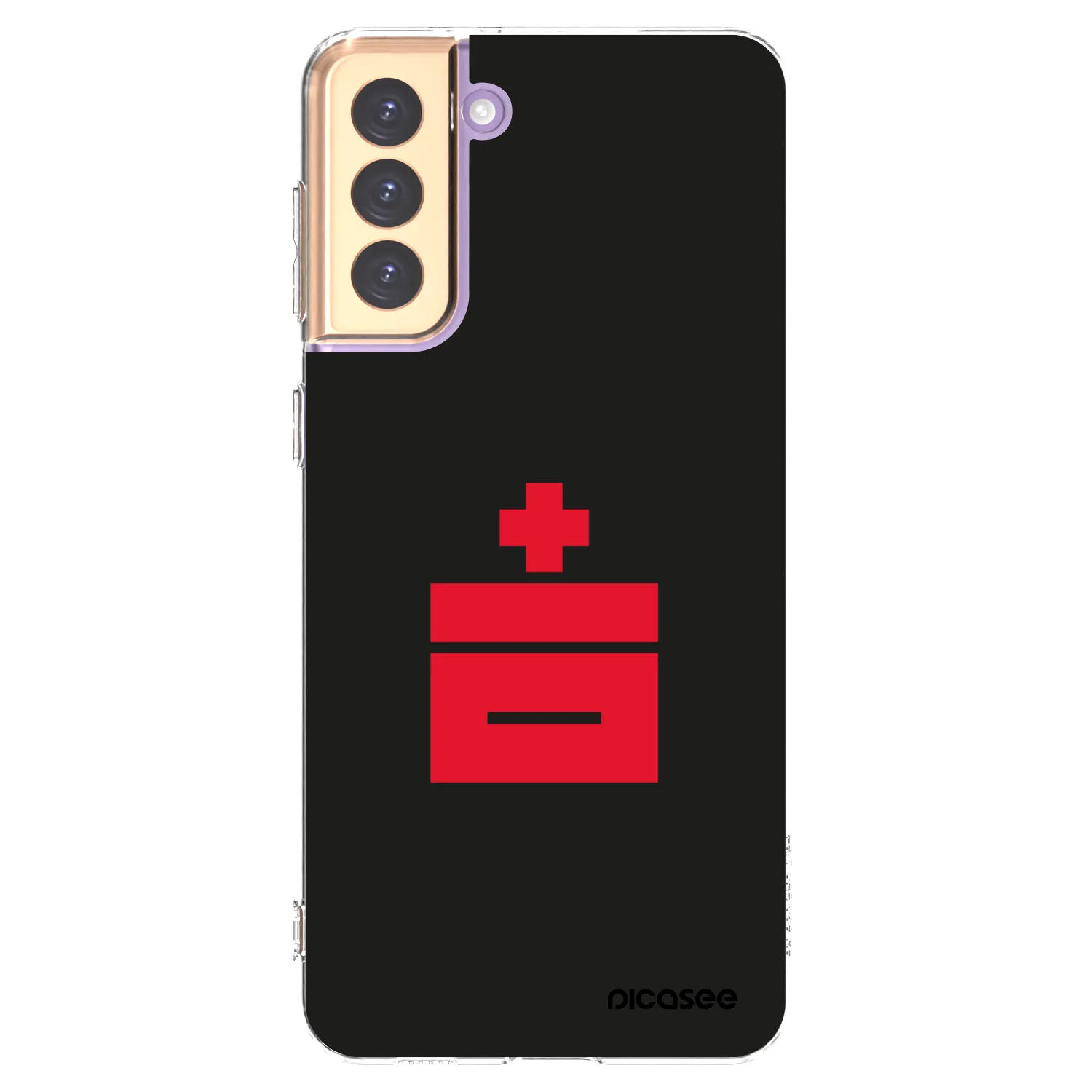 Picasee silikonski prozorni ovitek za Samsung Galaxy S21+ 5G G996F - Le Plastenciaga